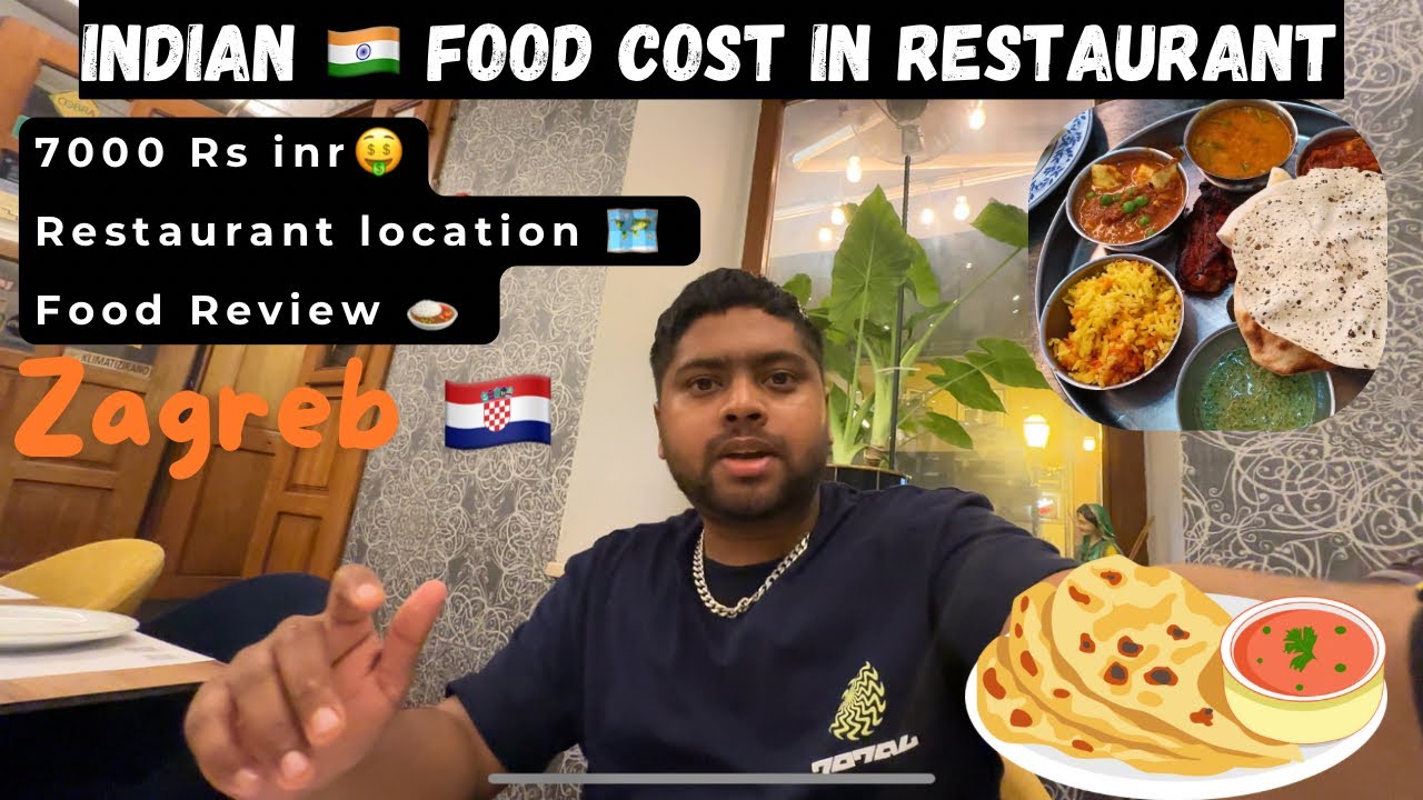Indian 🇮🇳 Restaurant in Croatia 🇭🇷 | Indian Food Price ?