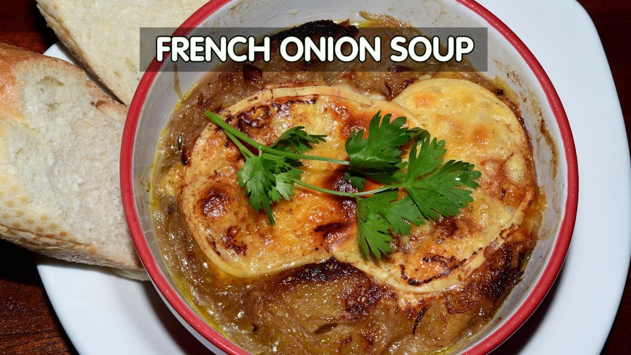 FRENCH ONION SOUP | SOUP TIME | QUICK FIX | FOODIES CLUB