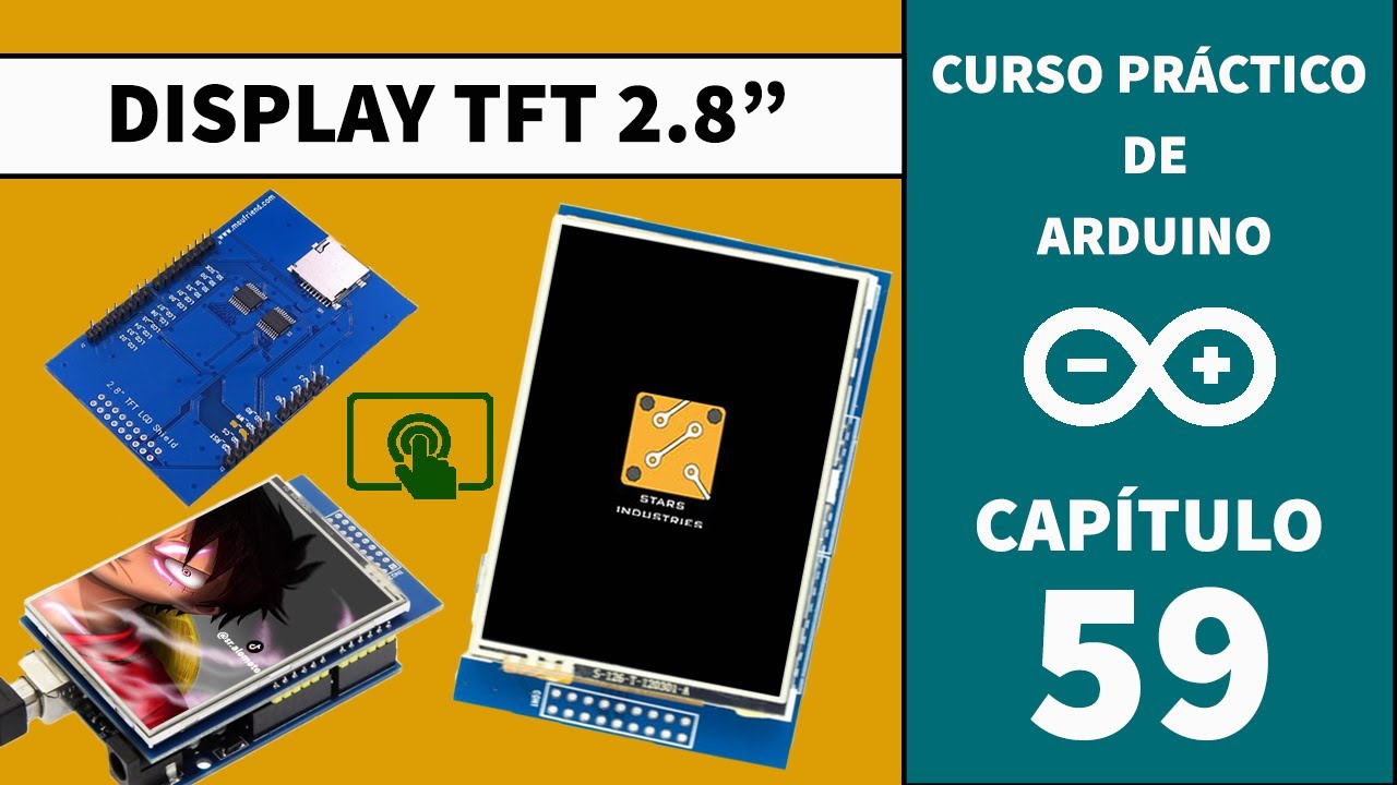 ADC59 - Usar display TFT 2.8