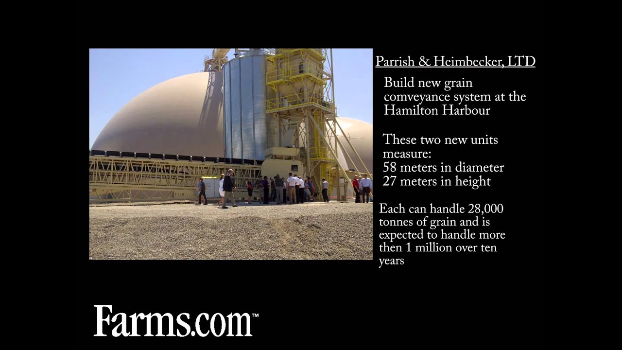P&H Opens New Hamilton Grain Handling Facilities.  FarmsTV
