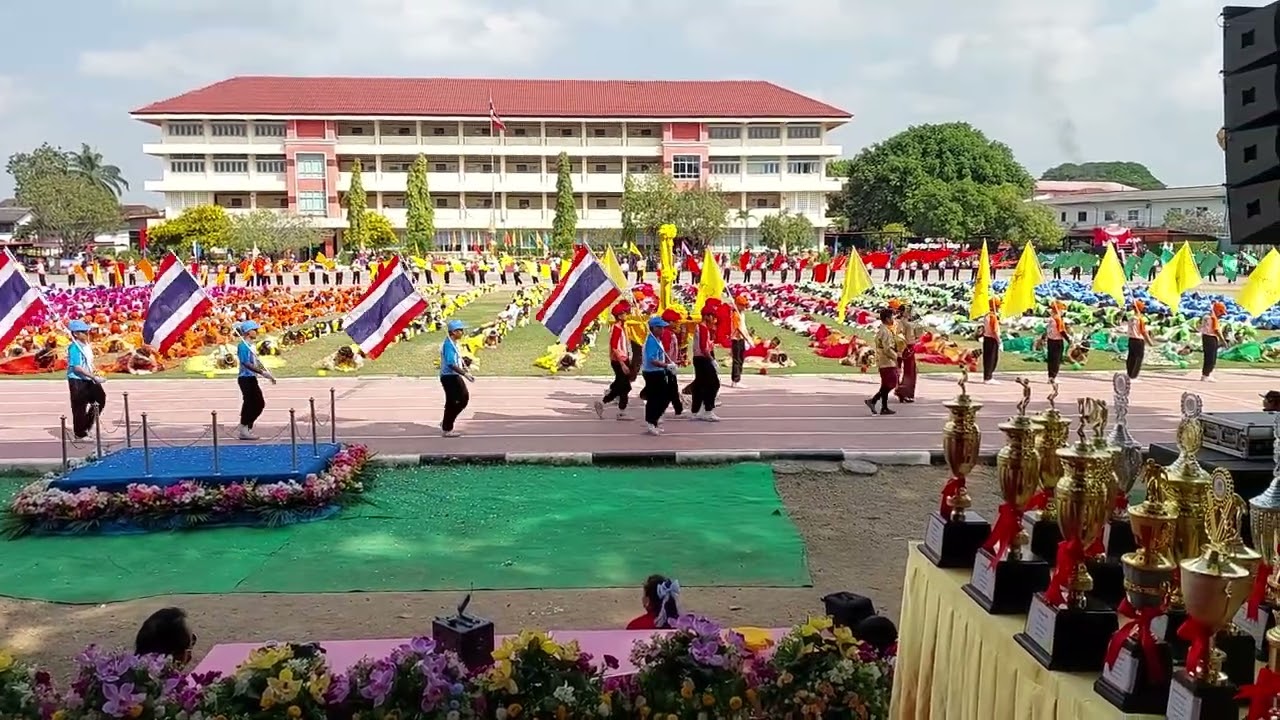 พิธีเปิดงานกีฬาสีรร.บ้านปงสนุก2567#กีฬาสี #โรงเรียนบ้านปงสนุก
