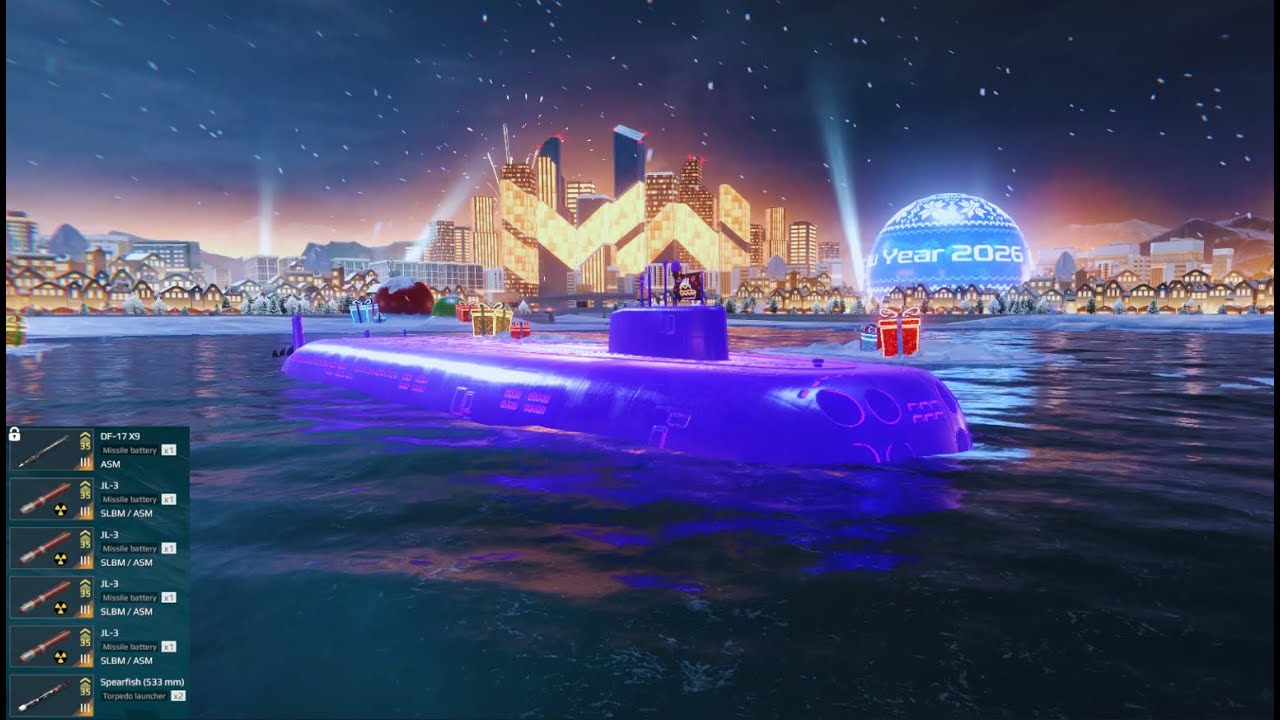 Submarine - CN Type 100 | Modern Warships - Ranked Mode
