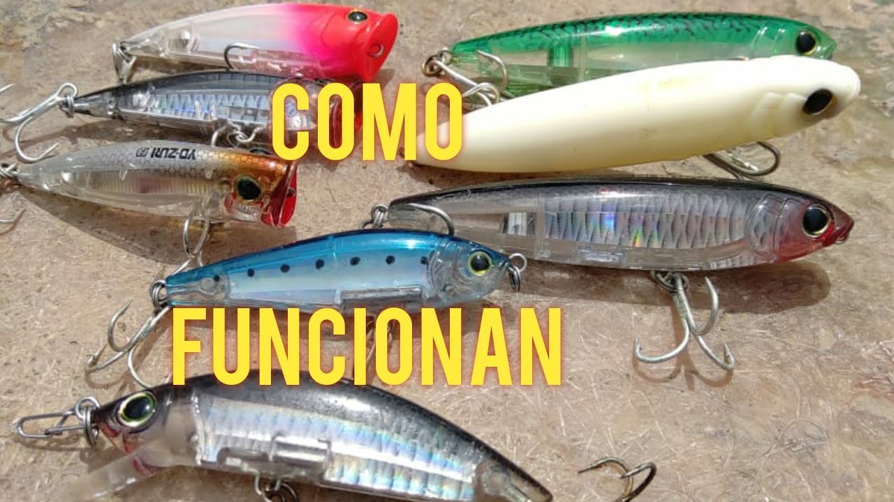 COMO USAR TUS SEÑUELOS // TUTORIAL DE PESCA