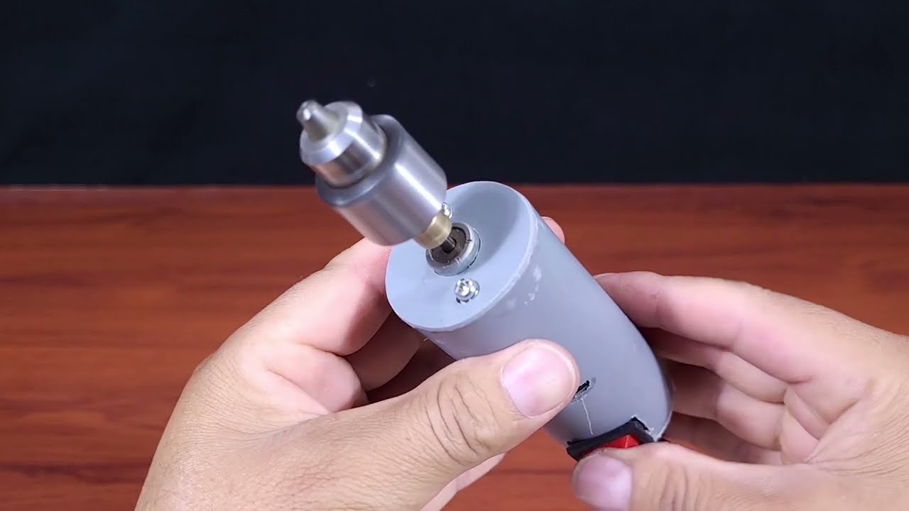 El mini Taladro más potente Hecho en Casa