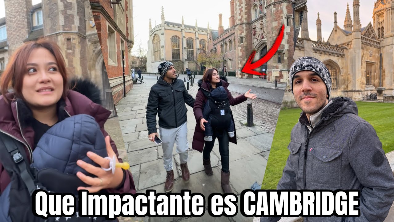 🤯😳Nos sorprendió una de las ciudades más bellas del mundo ¡CAMBRIDGE!🇬🇧