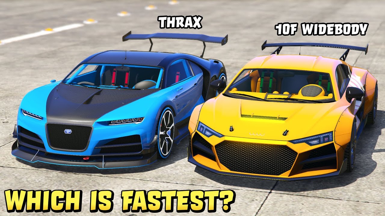 GTA 5 - NERO CUSTOM vs OBEY 10F WIDEBODY - Which is Fastest?
