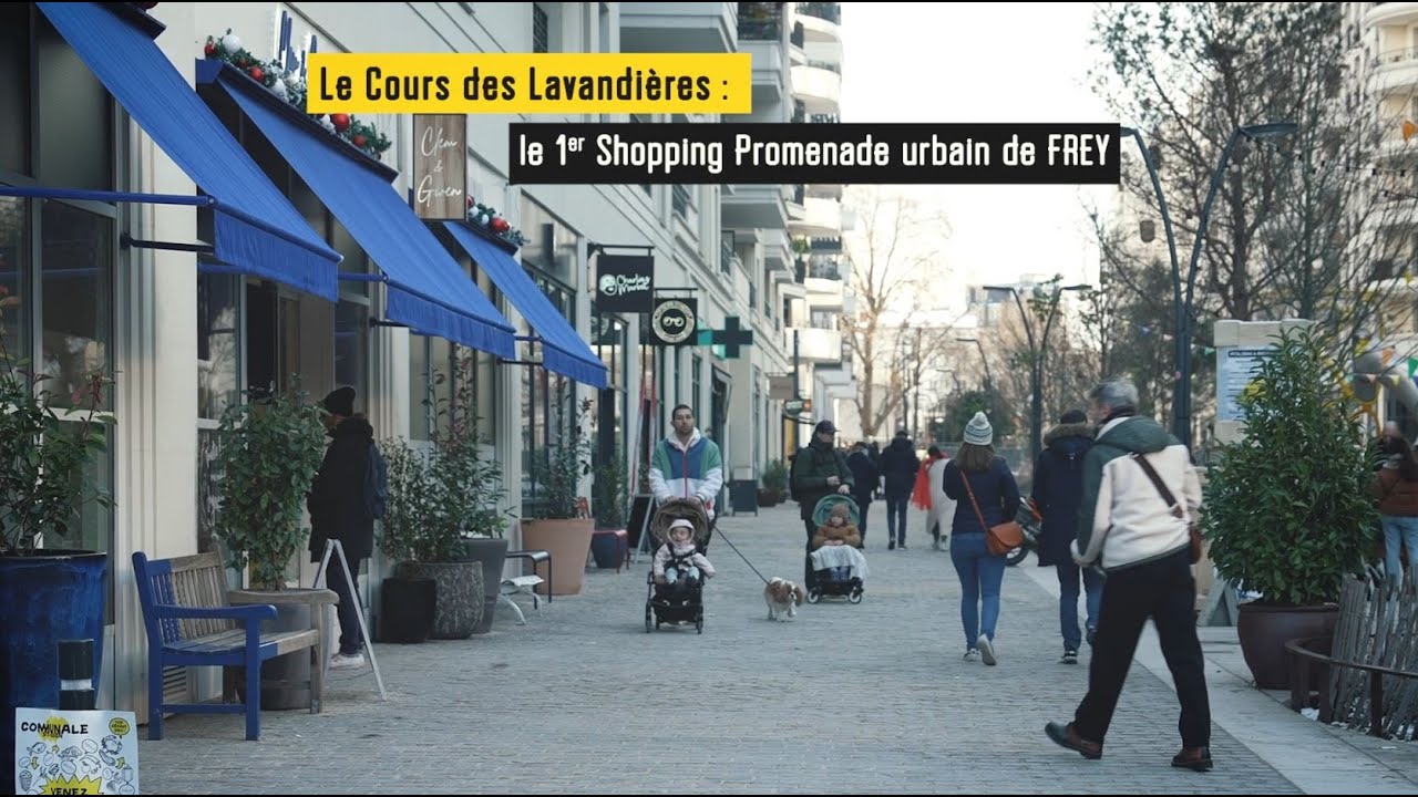Les Docks de St-Ouen, le 1er Shopping Promenade Urbain de FREY