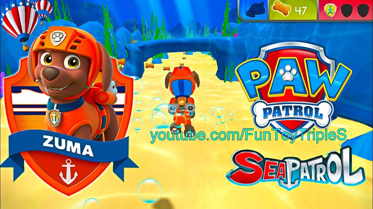 PAW Patrol Air & Sea - Zuma - Under the Sea