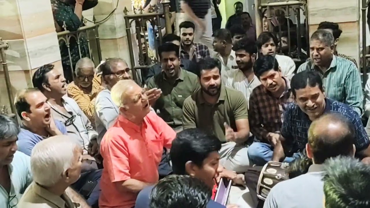 Jodhpur GANGSHYAM JI mandir छोगा आरती गीत के साथ (with lyrics)
