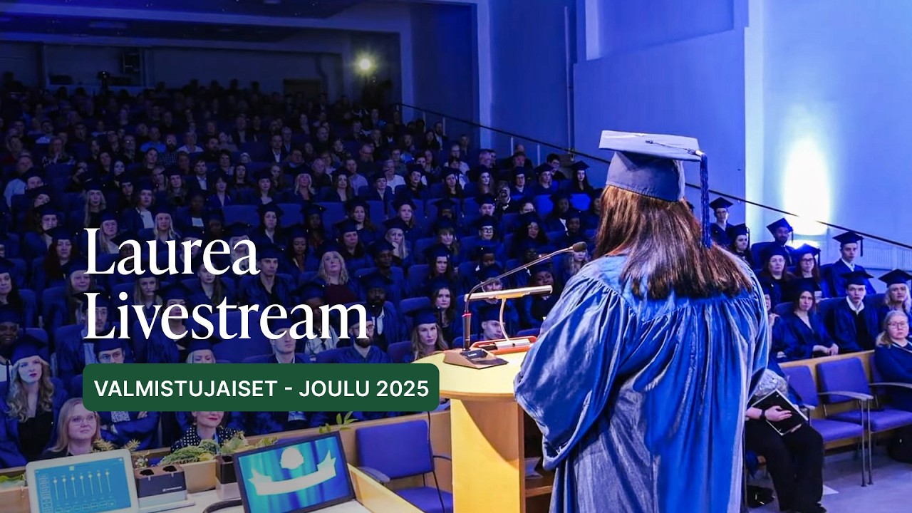 Valmistujaisjuhla 2 | Graduation Ceremony 2 | 18.12.2025 - 14.00-15.00