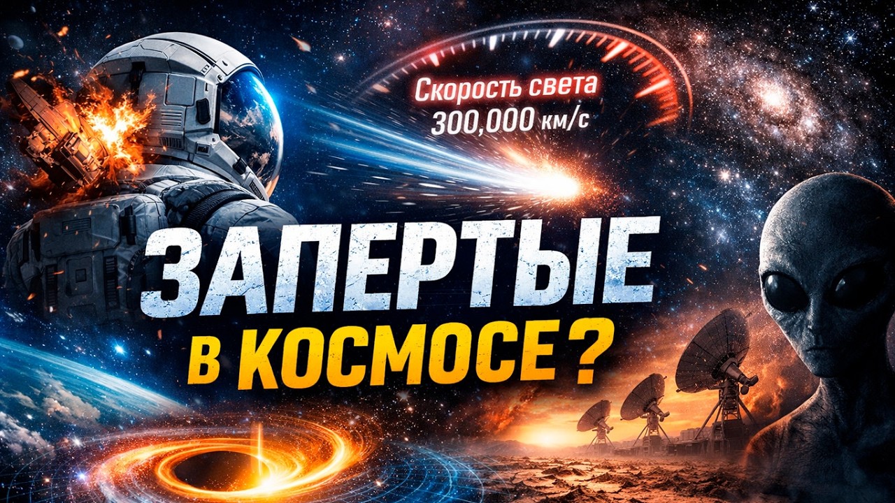 Мы заперты в Солнечной системе: почему человечество никогда не долетит до звёзд