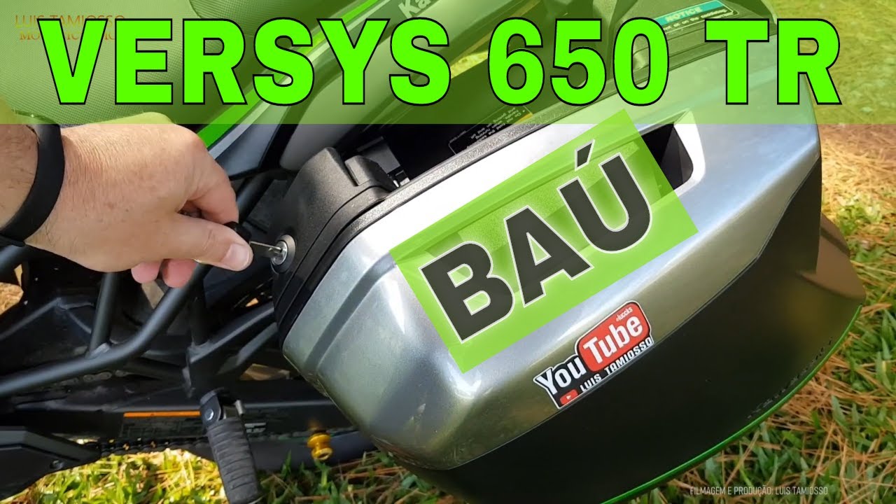 Baús originais Versys 650 Tourer - Guia completo #KAWASAKI