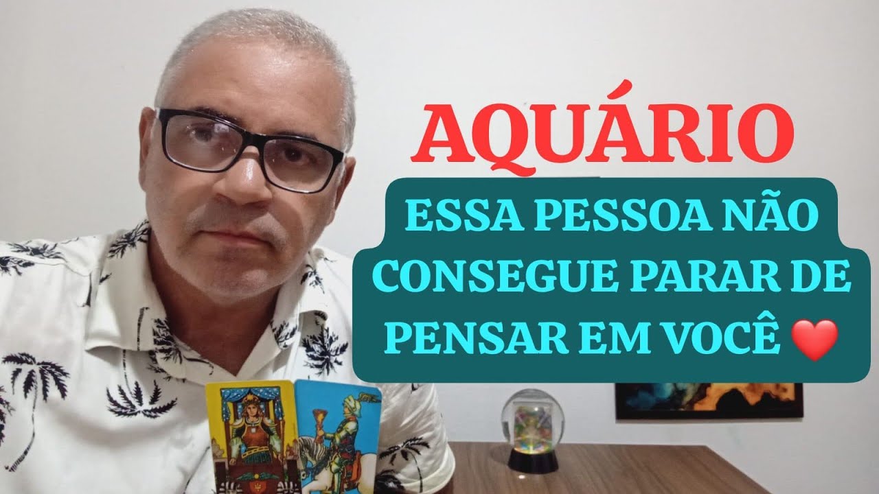 AQUÁRIO: ESSA PESSOA ESTÁ FOCADA EM TE CONQUISTAR ❤️