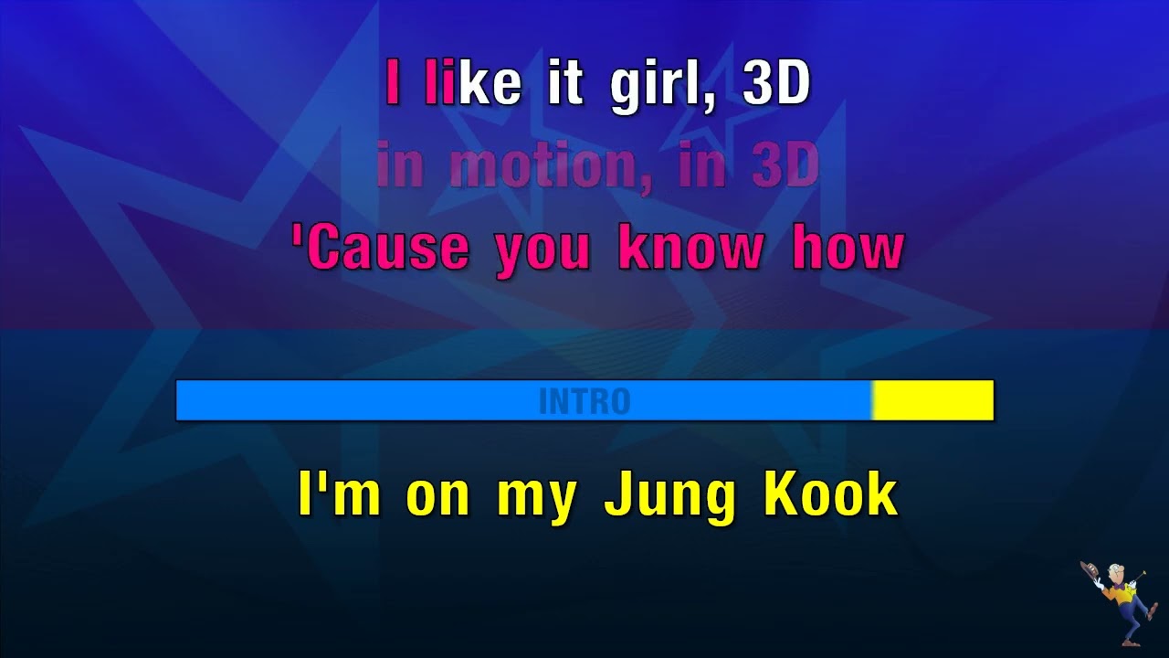 3D - Jung Kook ft Jack Harlow (KARAOKE)