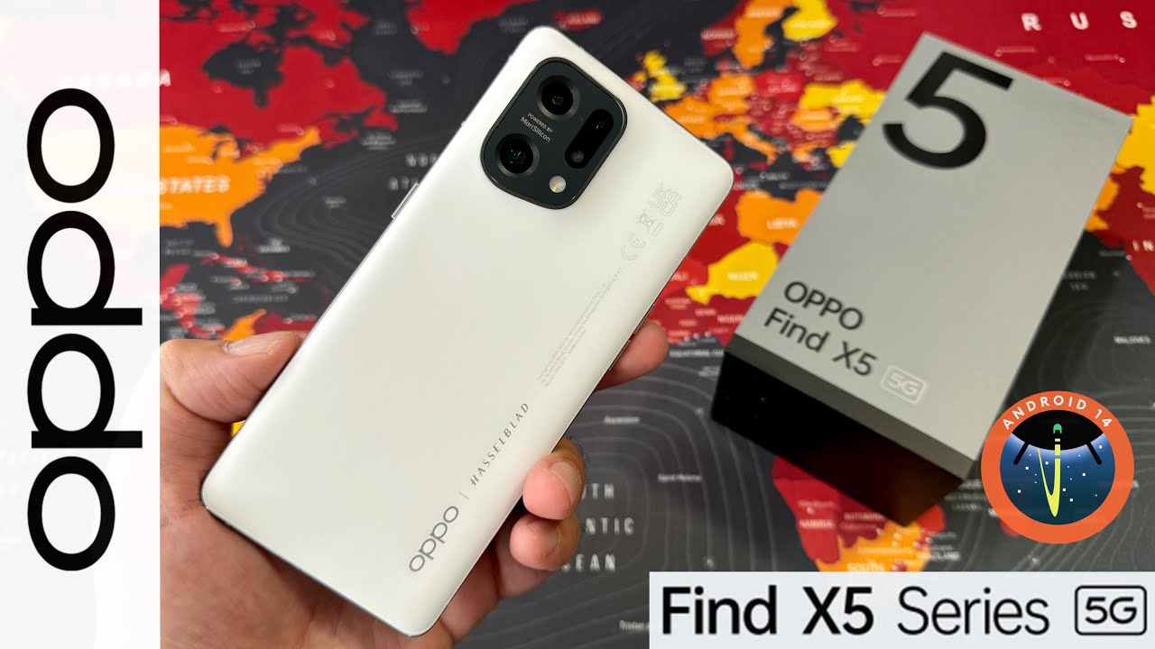 OPPO Find X5 5G with Android 14 - Unboxing and Hands-On