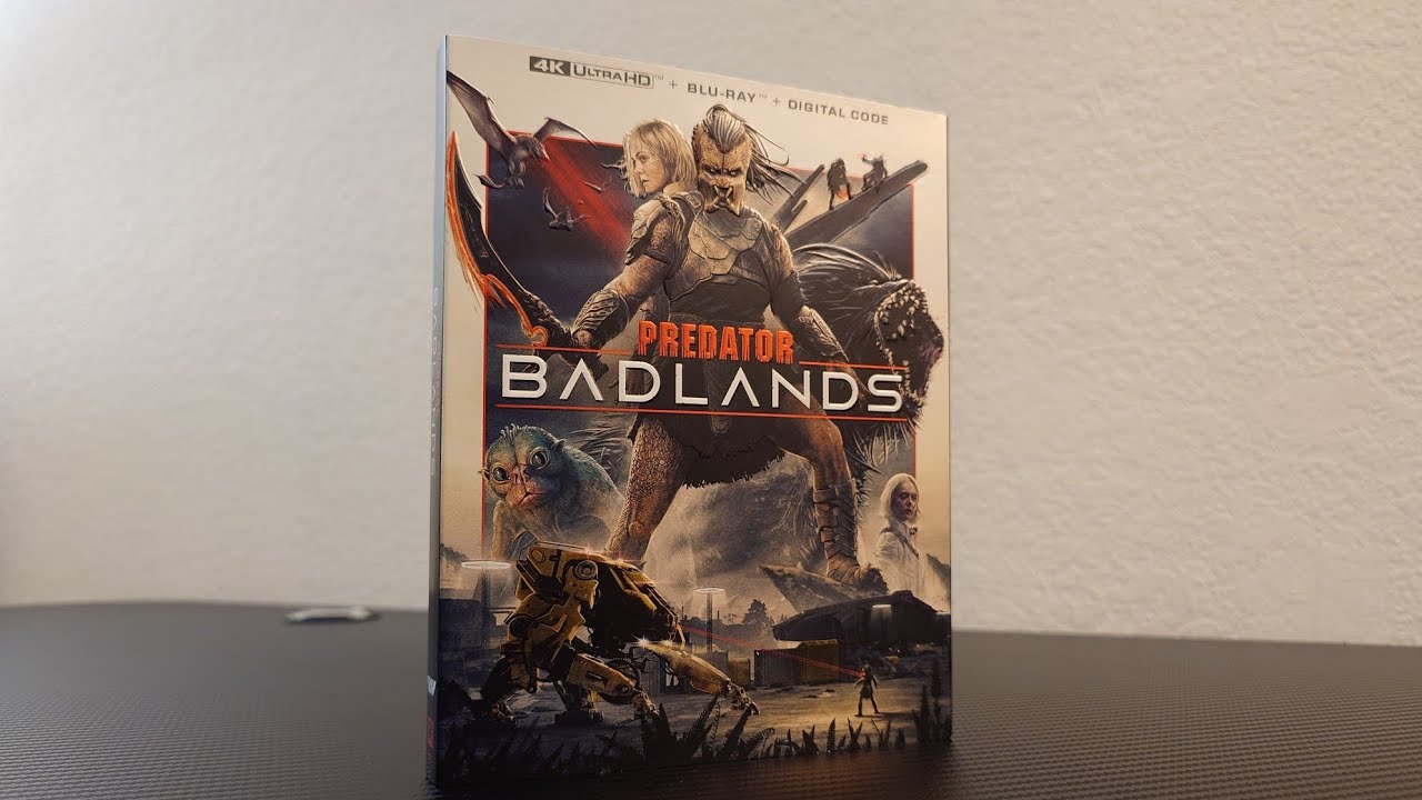 PREDATOR BADLANDS 4K Ultra HD Blu-ray Unboxing 