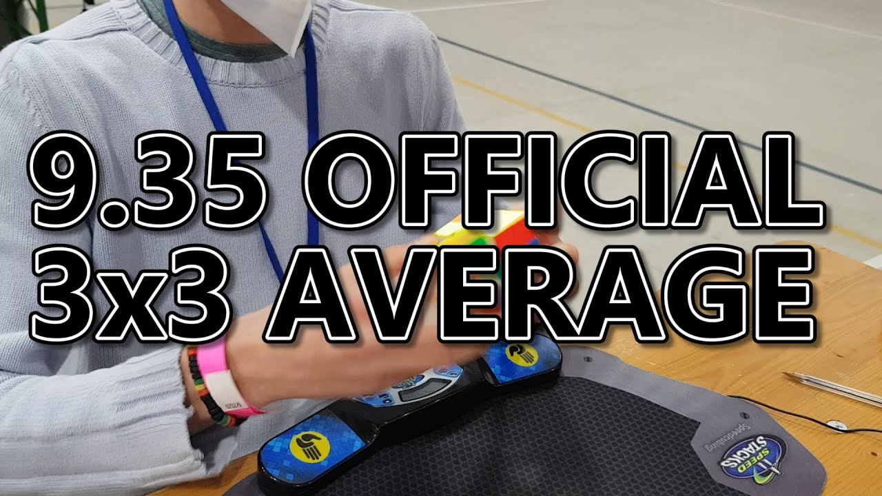 9.35 Official 3x3 Average