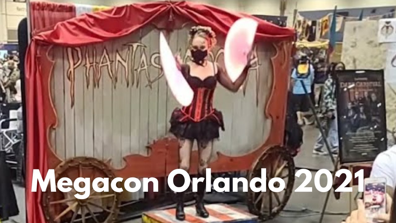 Megacon Orlando 2021 at the Orange County Convention Center. Saturday August 14th, 2021.