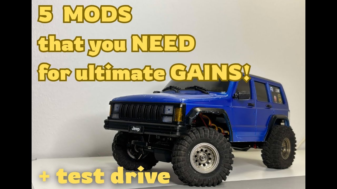 JJRC C8809 Full Mod Breakdown + Extreme Rock Crawling by the Sea! 🌊