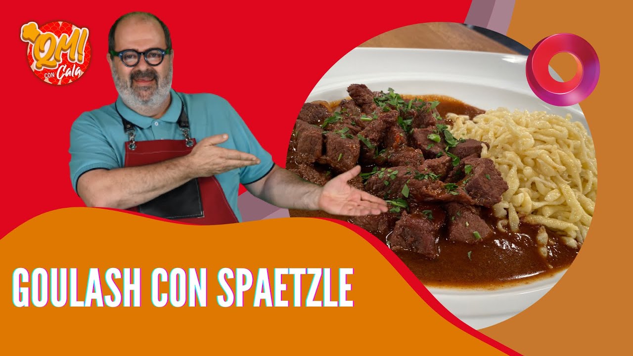 ¡Cala cocina un GOULASH con spaetzle!