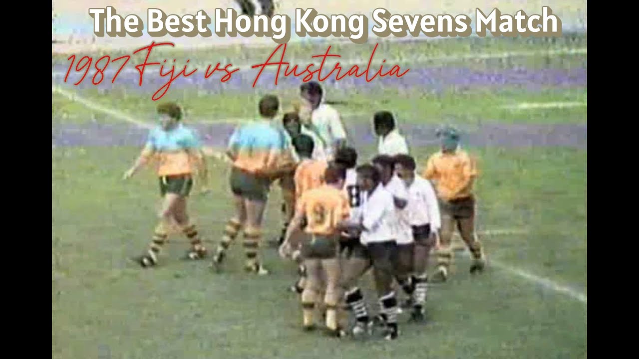 1987 Australia vs Fiji Hong Kong Sevens Cup Semifinal