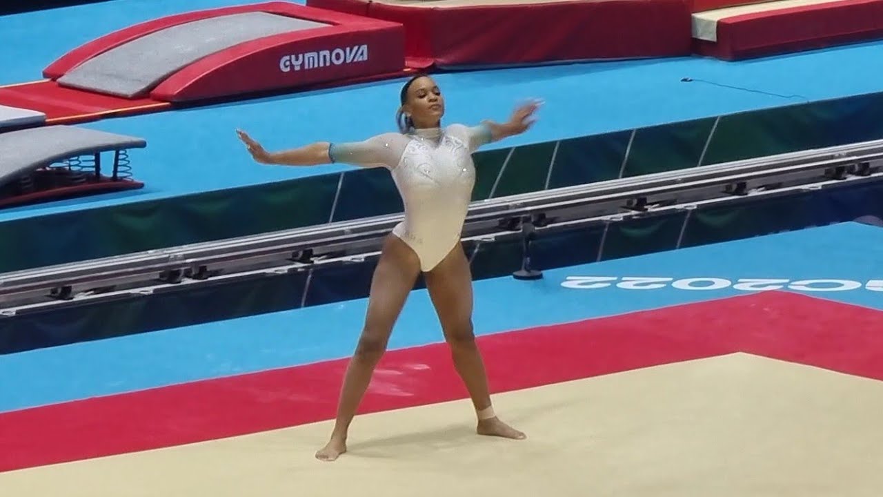 Rebeca Andrade 🇧🇷 - Floor - 🥇All Around Champion - 56,599 - 2022 World Championships