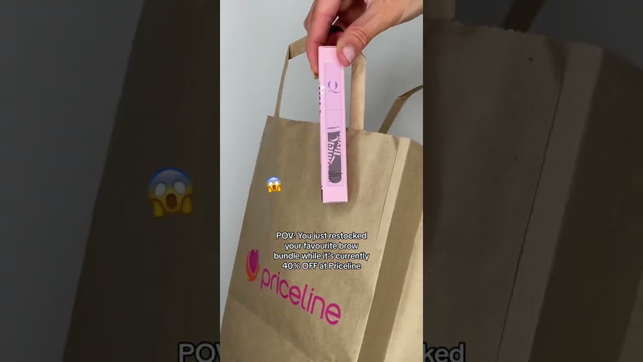 40% OFF at Priceline Australia!! #thequickflick #priceline #quickbrow