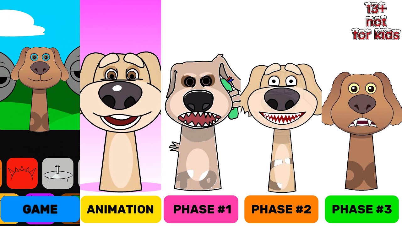 🐶 Sprunki OC: Talking Ben | Game,Animation,Phase1,Phase2,Phase3