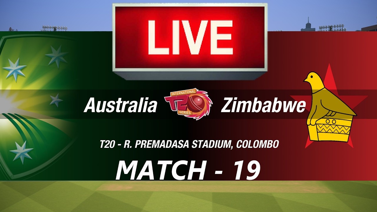 🛑LIVE- AUSTRALIA vs ZIMBABWE🛑T20 WORLD CUP 2026🛑AUS vs ZIM🛑CRICKET 26 GAMEPLAY🛑LIVE MATCH STREAMING🏏