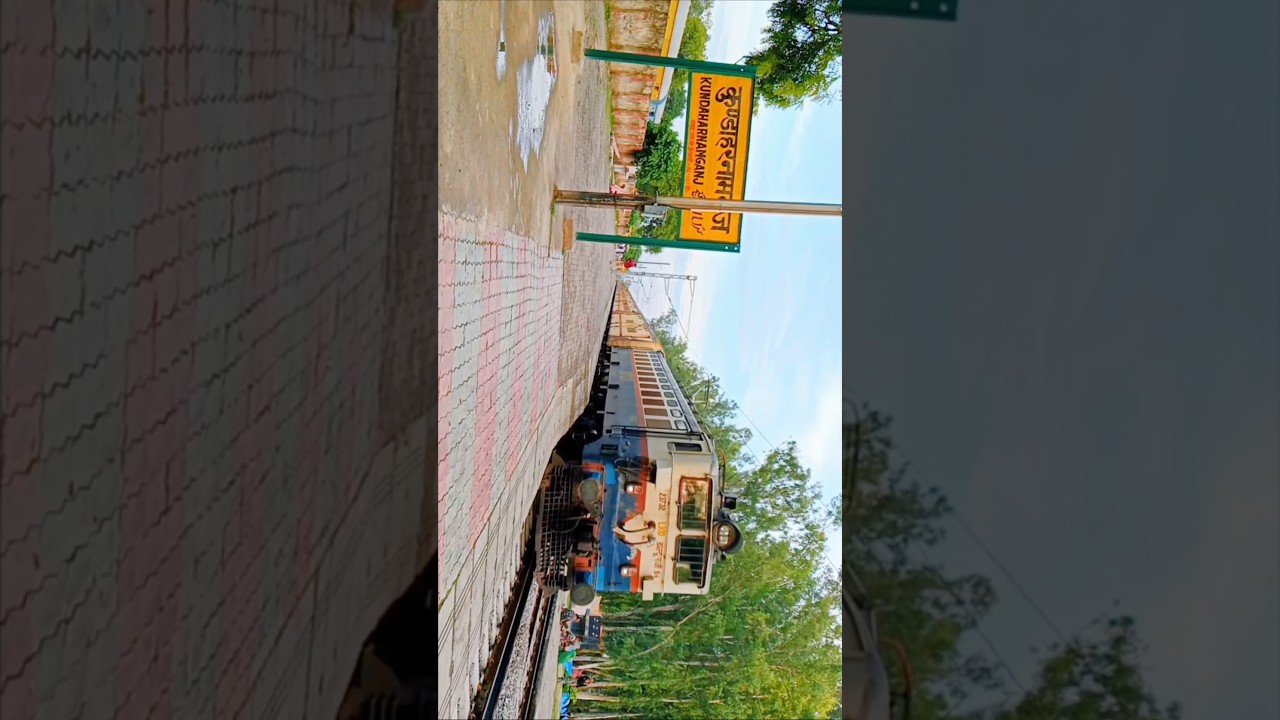 #kunda Railway Station #kundapratapgarh #station 🪵