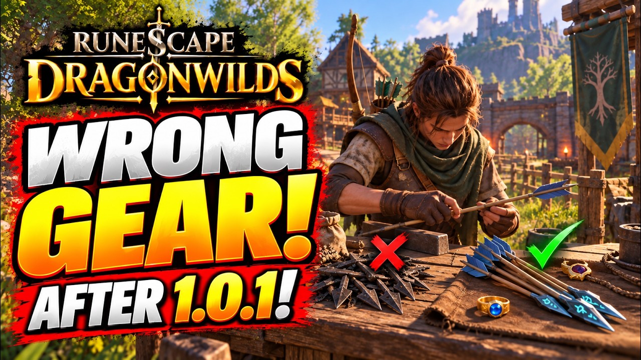 You're Using the WRONG Gear After RuneScape Dragonwilds 1.0.1!