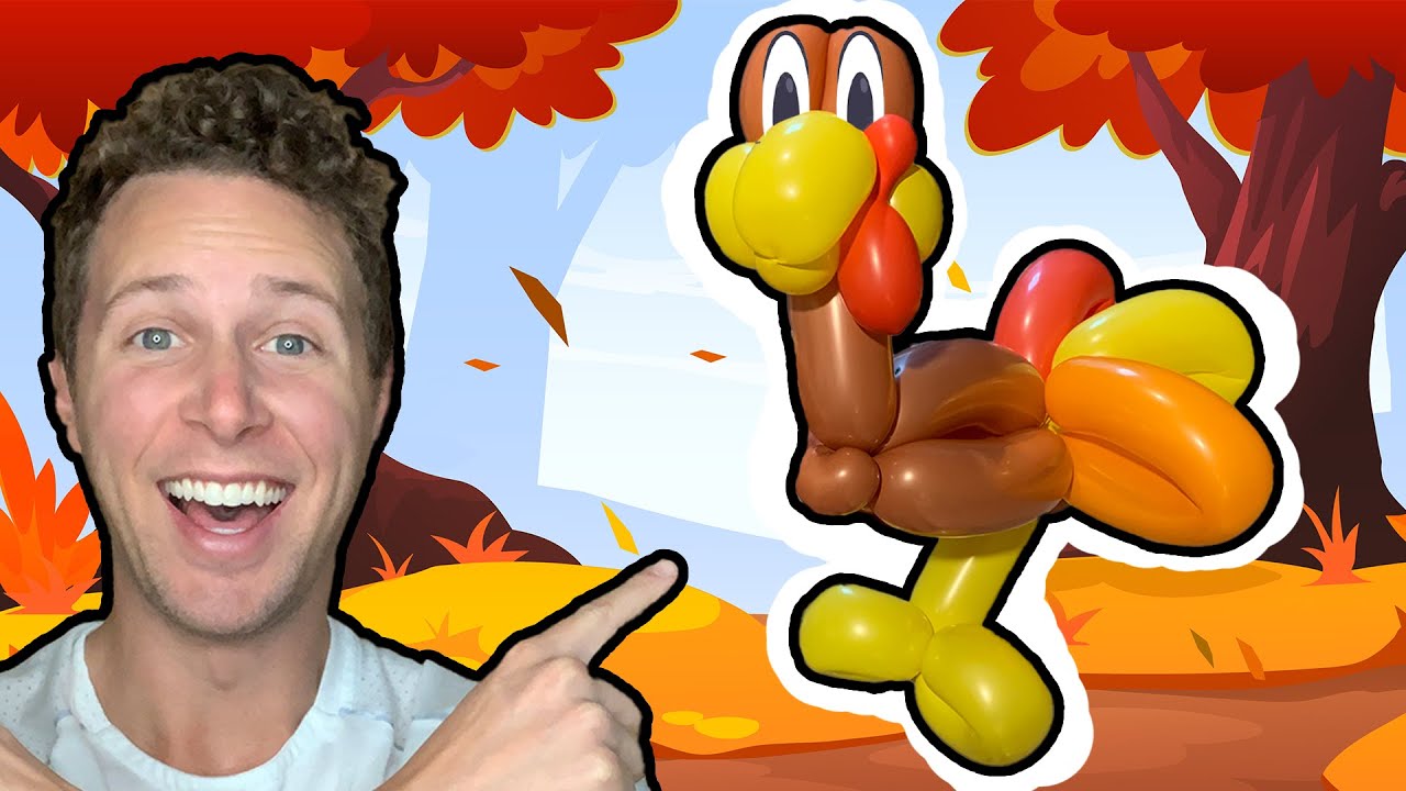 Balloon Turkey Tutorial (How to Make) Balloon Twisting