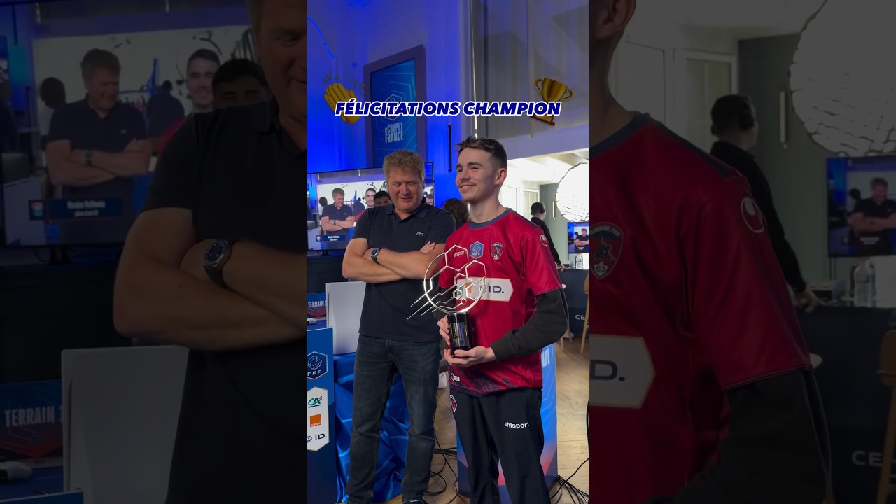 🏆 Le CF63 eSports et Brice remportent l'eCoupe de France 🌋