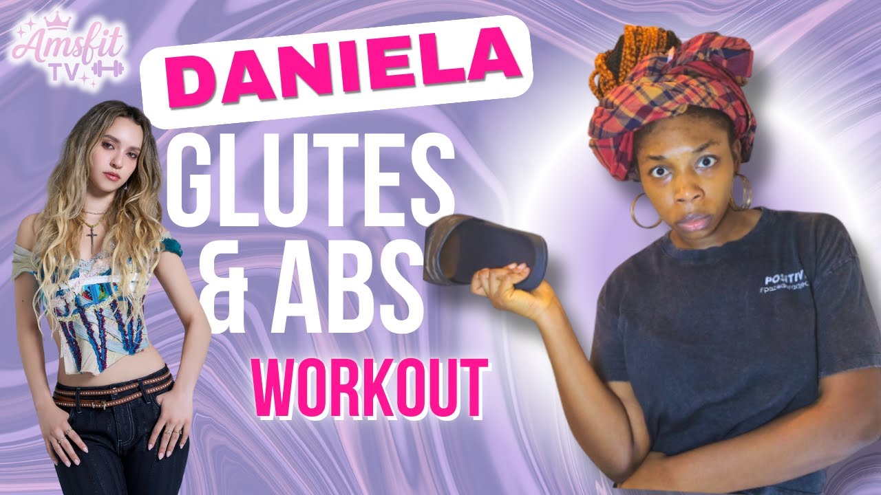 Katseye’s Daniela Glutes & Abs Workout | The Routine Behind Her Body