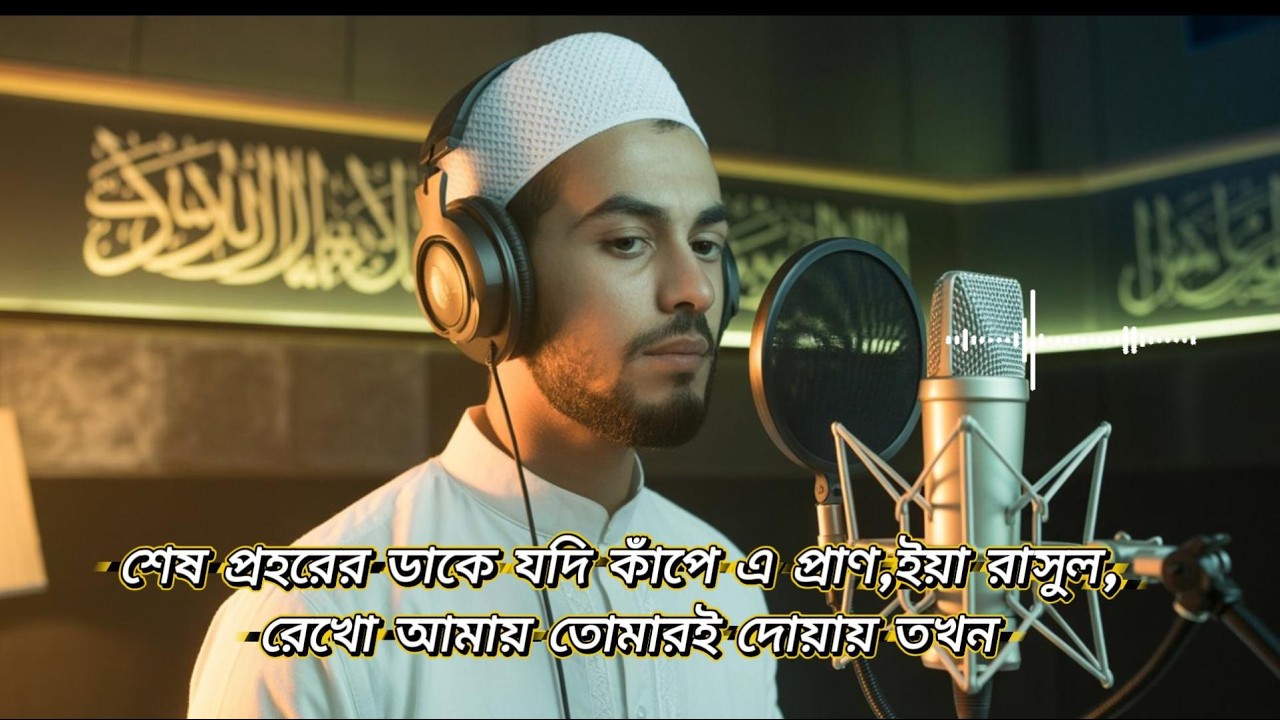 //শেষ প্রহরের ডাকে যদি কাঁপে এ প্রাণ,ইয়া রাসুল, রেখো আমায় তোমারই দোয়ায় তখন//ইসলামিক গজল ২০২৬//