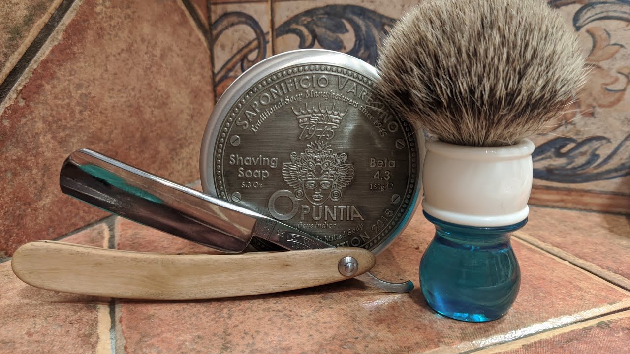 Afeitado con navaja restaurada, Original KWS Solingen