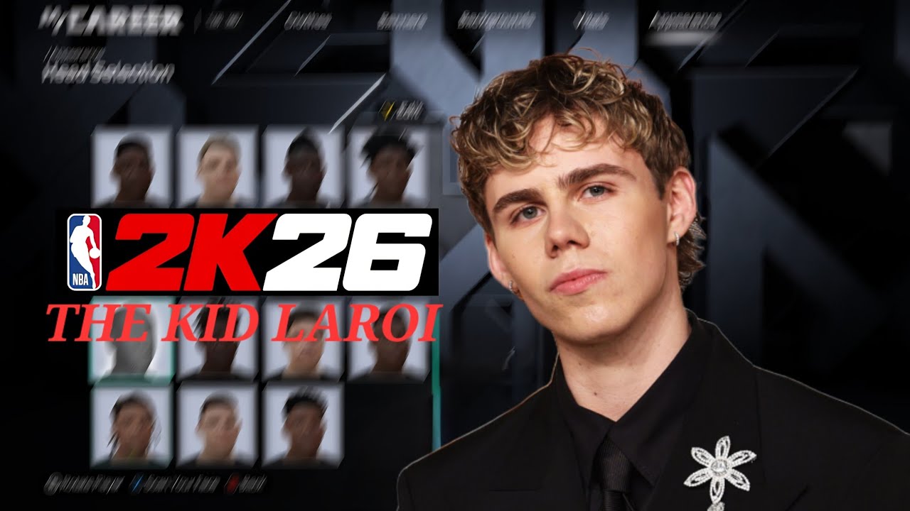 THE KID LAROI NBA 2K26 FACE CREATION 