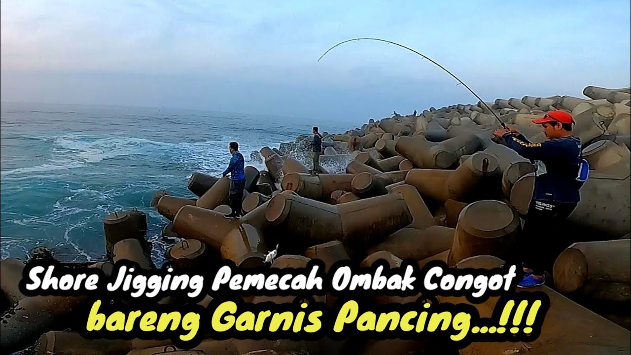 Pake Umpan Minnow yg makan BESAR-BESAR. || Pemecah Ombak Congot sisi Timur feat Garnis Pancing. ||