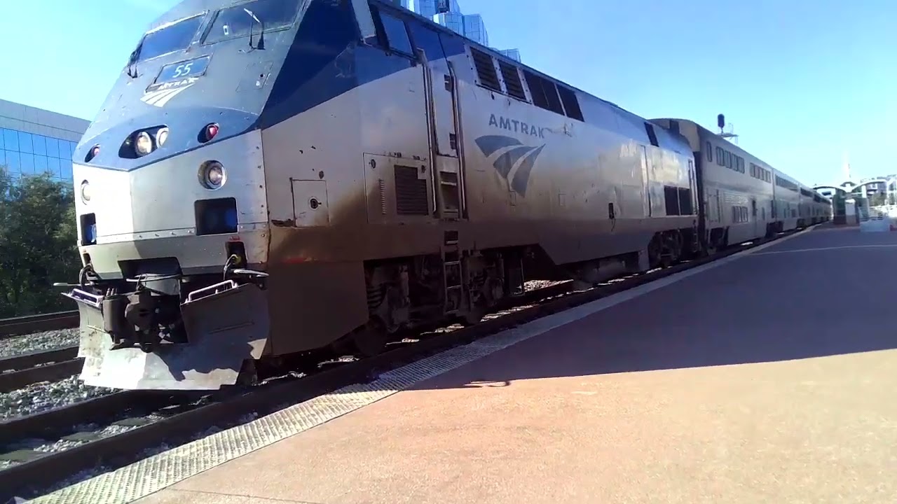 AMTRAK 55 DEPARTS EBJ 