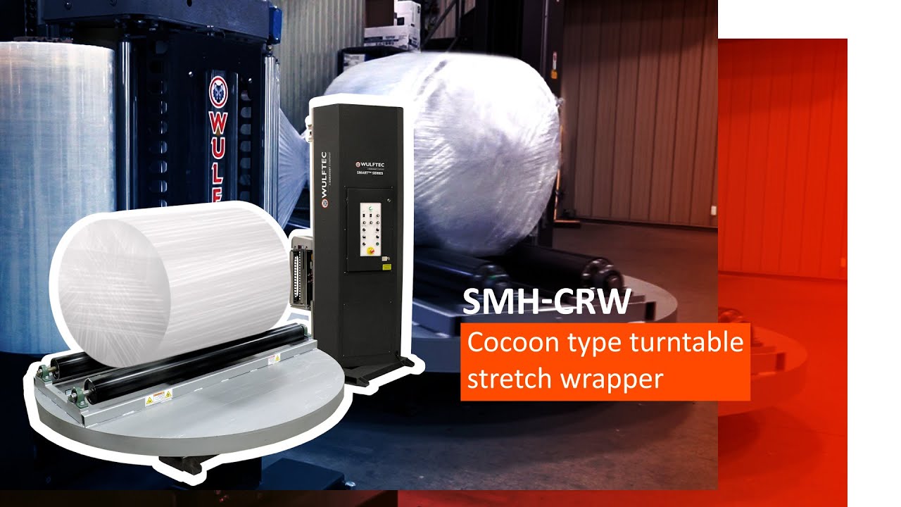 Wulftec SHM-CRW / Semi-automatic cocoon stretch wrapper