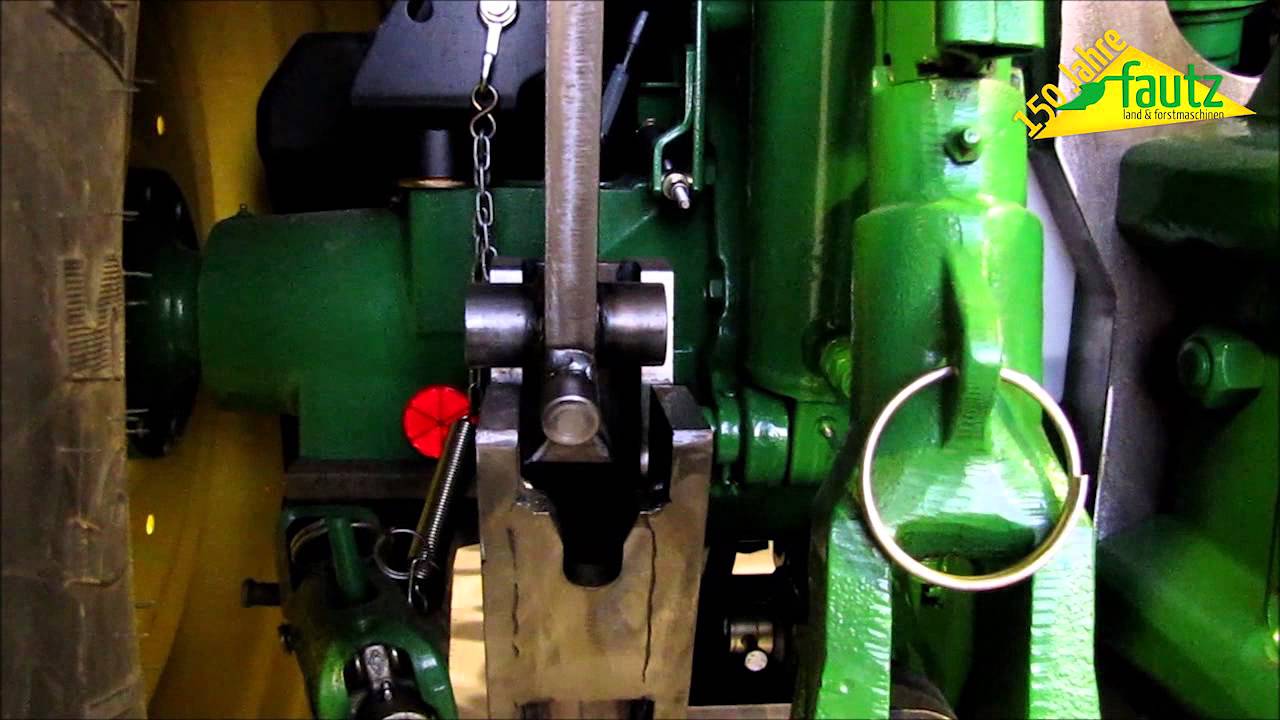 John Deere Falokon Forst Patentiertes Schnellwechselsystem