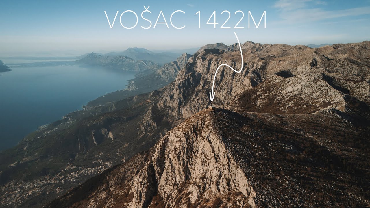 Wchodzimy na górę Vošac (1422 m n.p.m.) nad Makarską – Park Biokovo – Vlog
