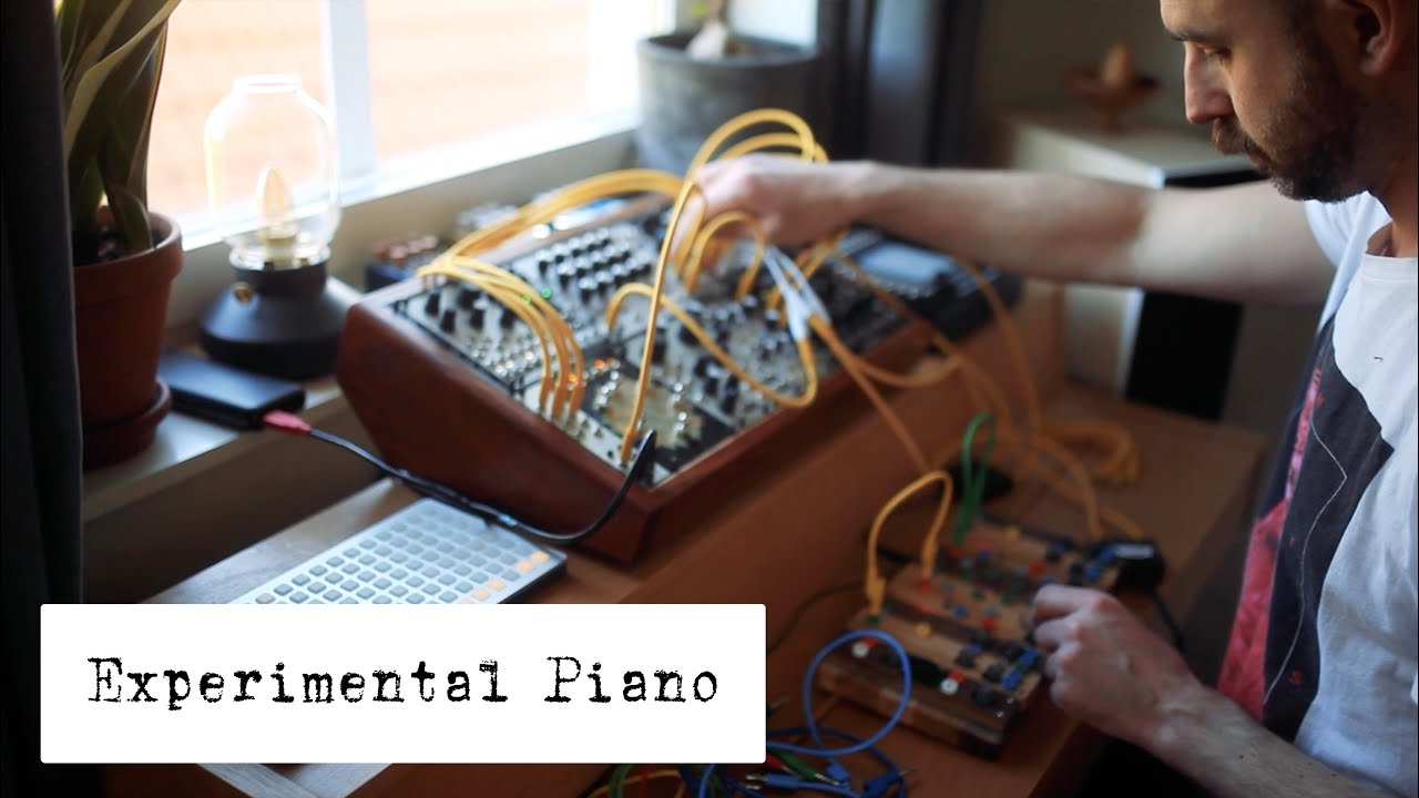 Experimental Piano with Modular & Cocoquantus