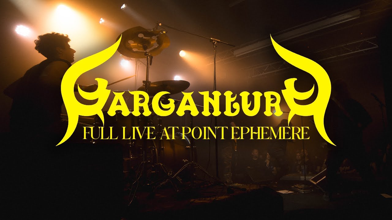 GARGANTURA full live au Point Eph&eacute;m&egrave;re (mais du POV du photographe)
