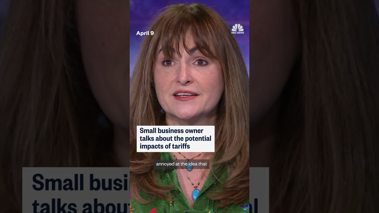 Small business owner talks about the potential impacts of tariffs