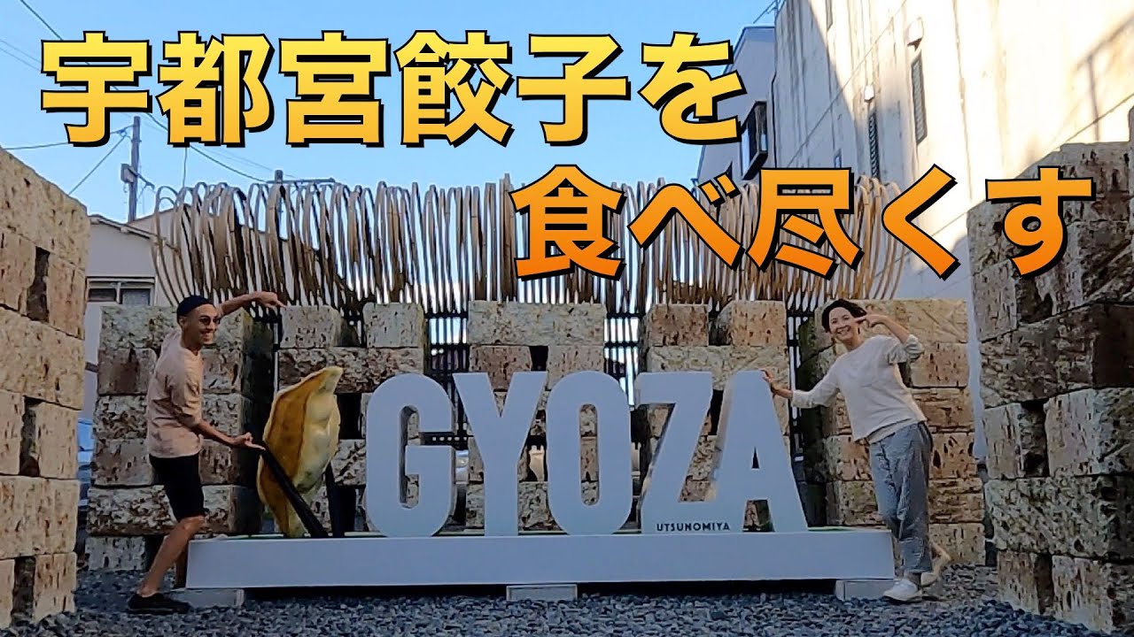 【宇都宮餃子】【全店制覇⁉︎】【車中泊の旅】