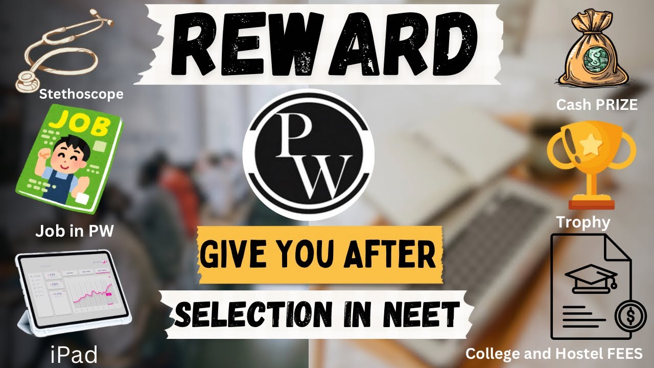 What Reward will PW give you after Selection in NEET⁉️ #pw #neet #physicswallah #alakhpandey