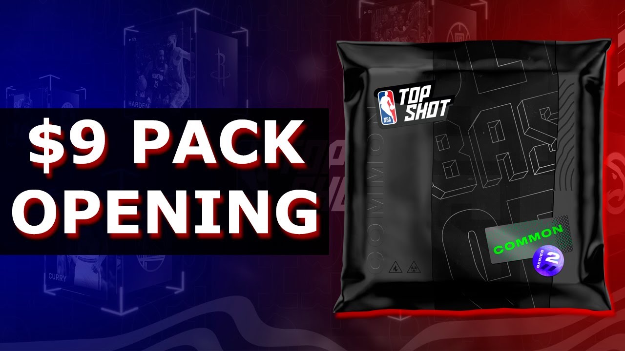 Открытие базового пака NBA Top Shot / NBA Top Shot Common Pack Opening (Series 2, Release 34)