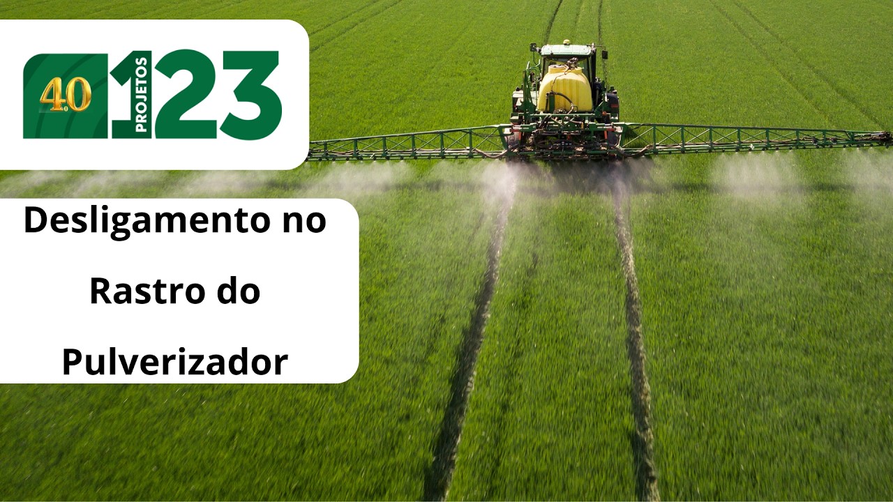 Desligamento no Rastro da Pulverização - Projetos 123