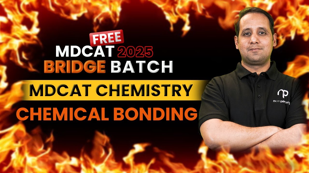 FREE MDCAT/FSC Chemistry Class | Chemical Bonding | Chemistry with Sir Ali Miraj